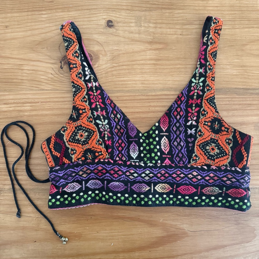 Staring at Stars Colorful Patterned Festival Women's Top